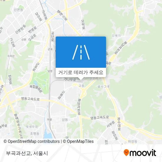 부곡과선교 지도