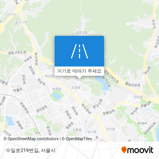 수일로219번길 지도