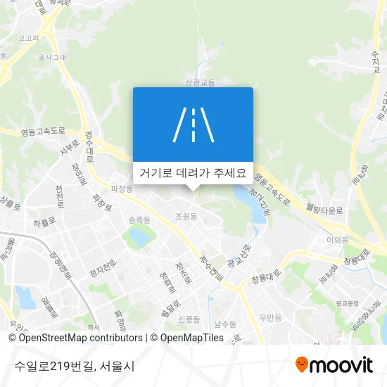 수일로219번길 지도