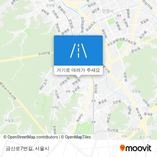 금산로7번길 지도
