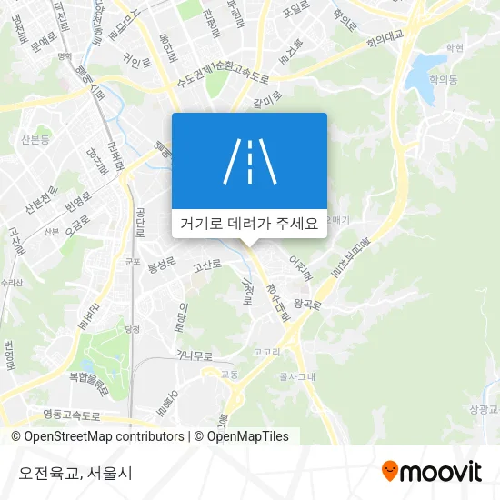 오전육교 지도