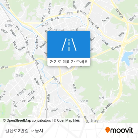 갈산로2번길 지도