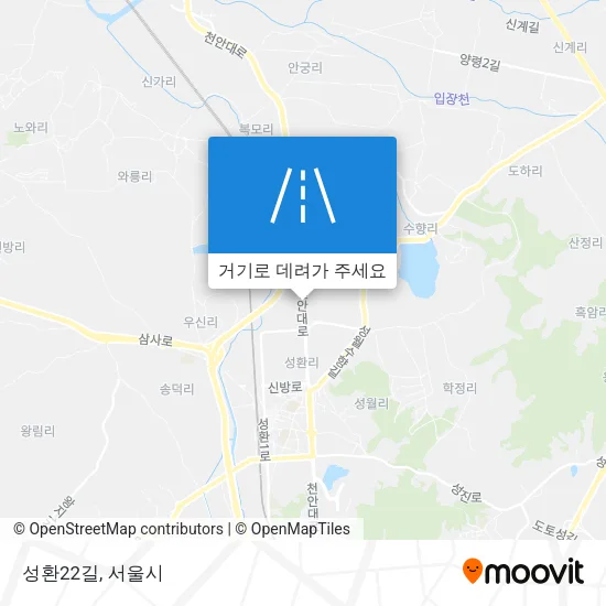 성환22길 지도