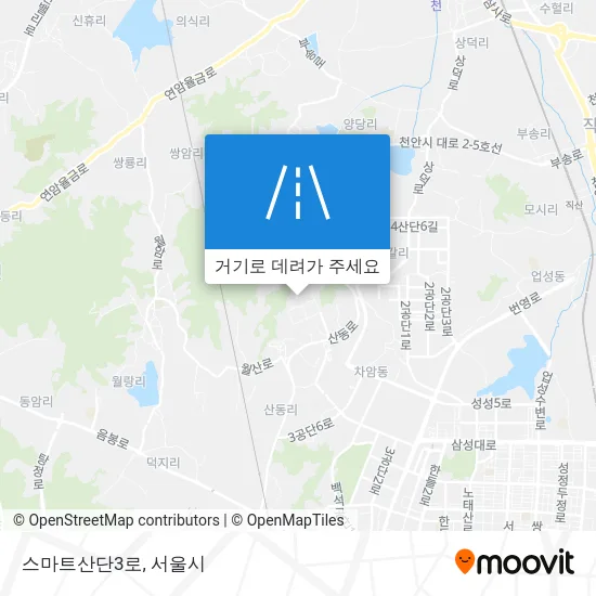 스마트산단3로 지도