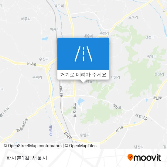 학사촌1길 지도