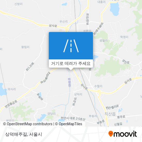 상덕매주길 지도