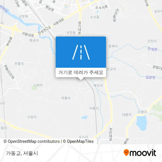 가동교 지도