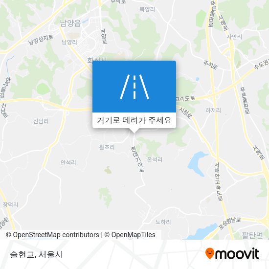 술현교 지도