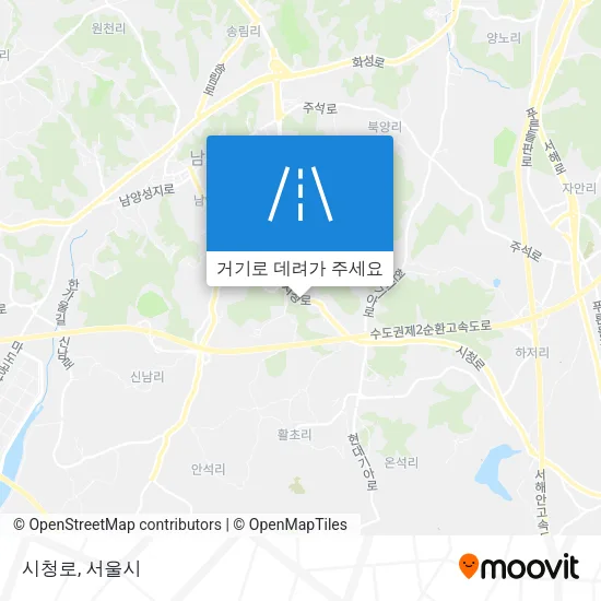 시청로 지도