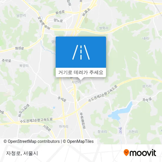 자청로 지도