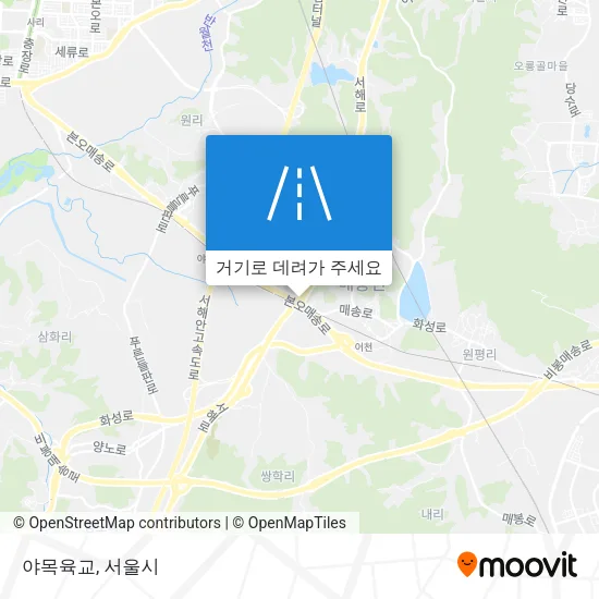 야목육교 지도