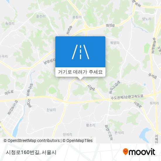 시청로160번길 지도