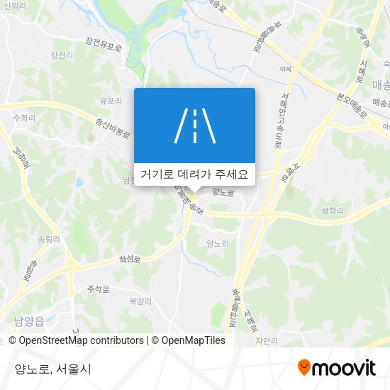 양노로 지도