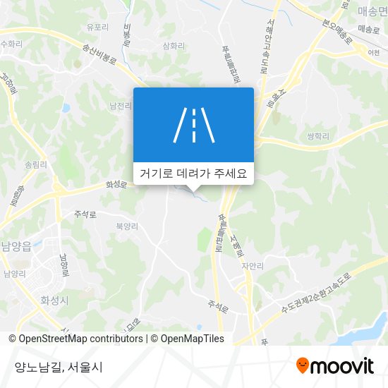 양노남길 지도
