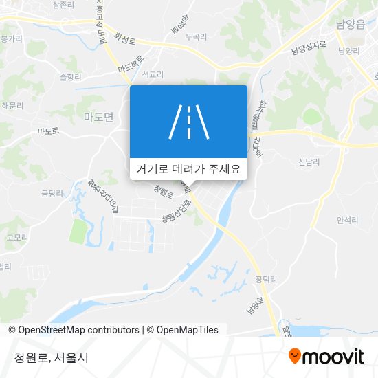 청원로 지도