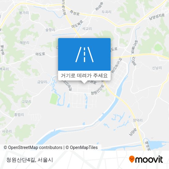 청원산단4길 지도