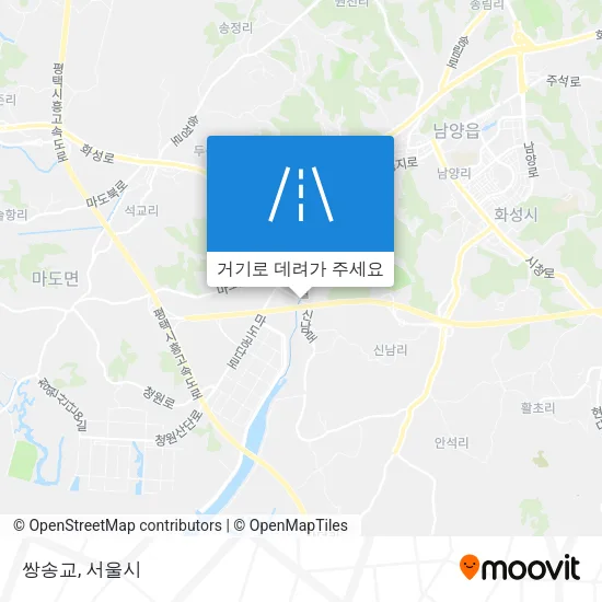 쌍송교 지도