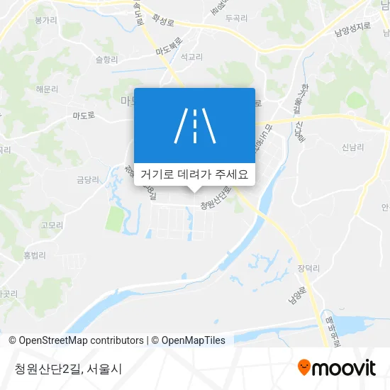 청원산단2길 지도