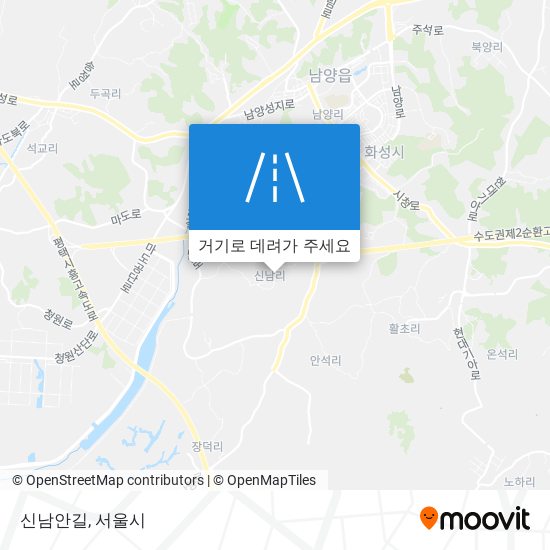 신남안길 지도