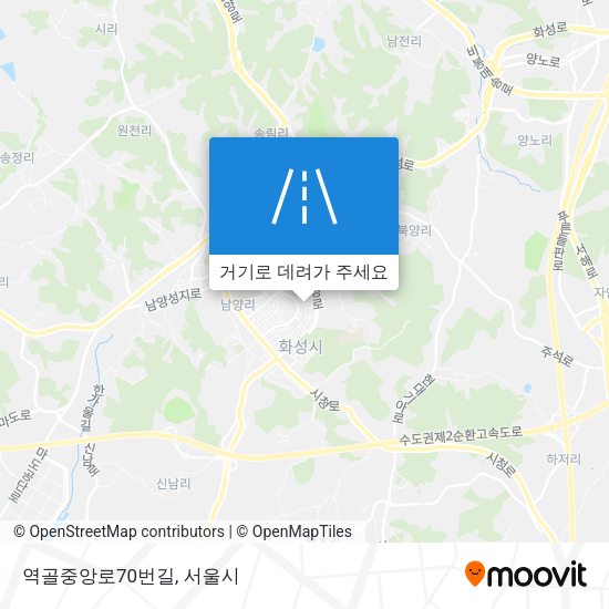 역골중앙로70번길 지도