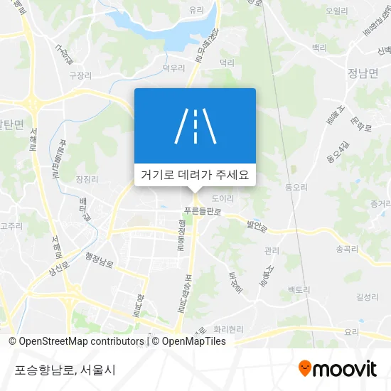 포승향남로 지도