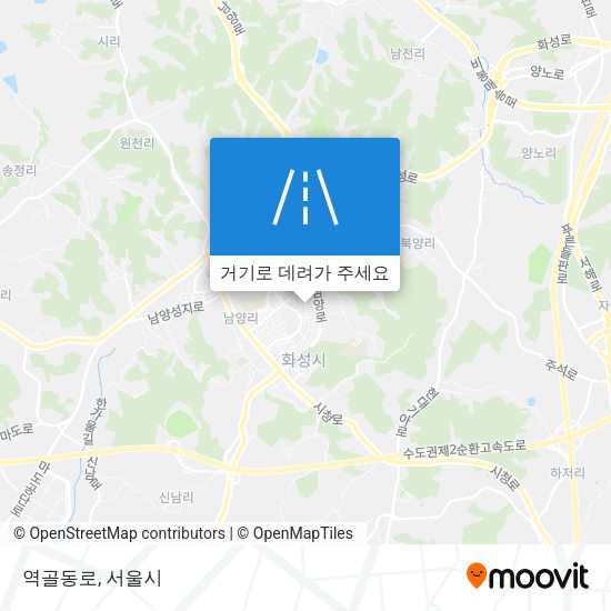 역골동로 지도