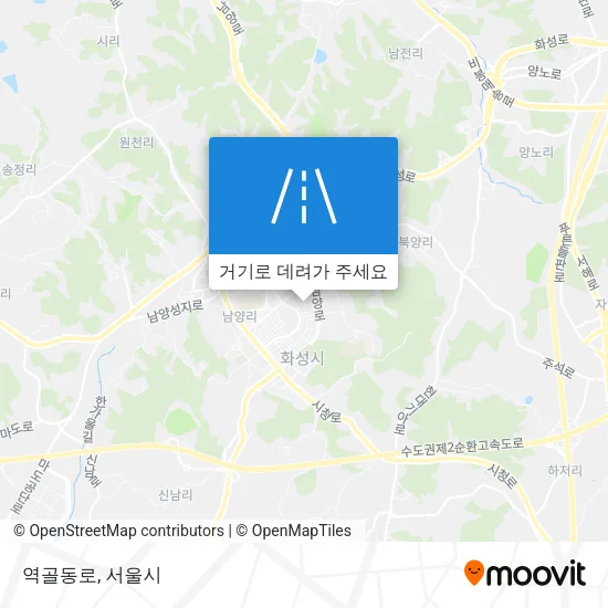 역골동로 지도