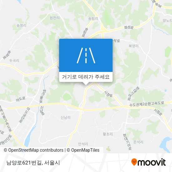 남양로621번길 지도