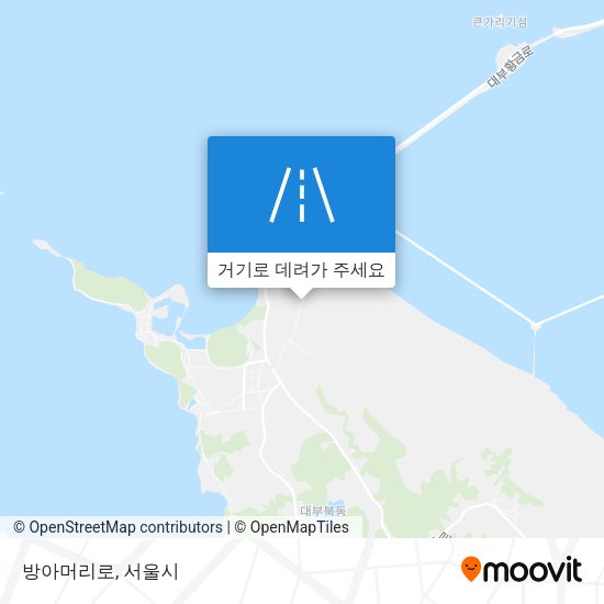 방아머리로 지도
