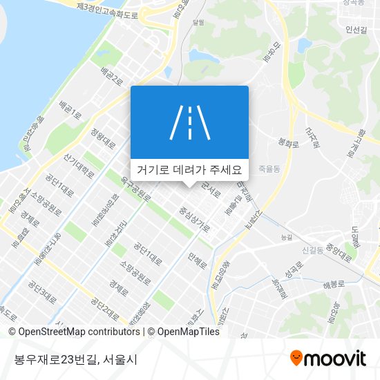 봉우재로23번길 지도