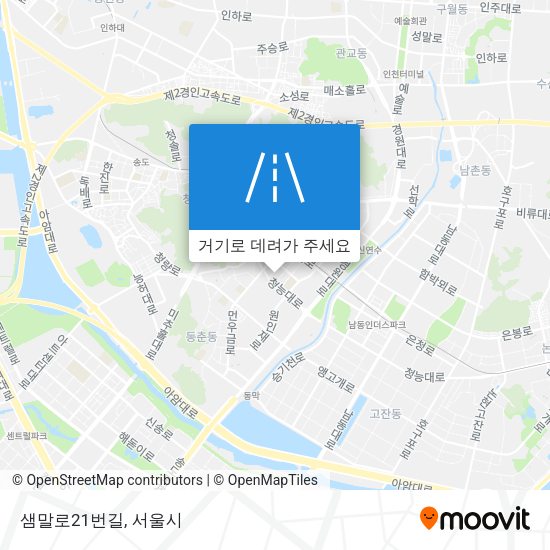 샘말로21번길 지도