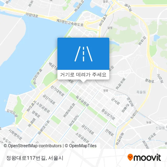 정왕대로117번길 지도