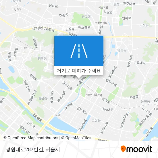 경원대로287번길 지도
