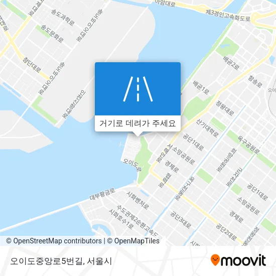 오이도중앙로5번길 지도