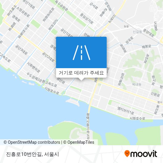 진흥로10번안길 지도