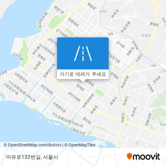 마유로132번길 지도