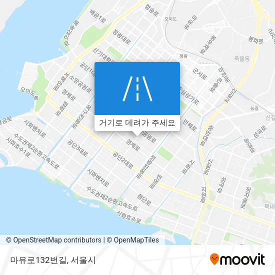 마유로132번길 지도