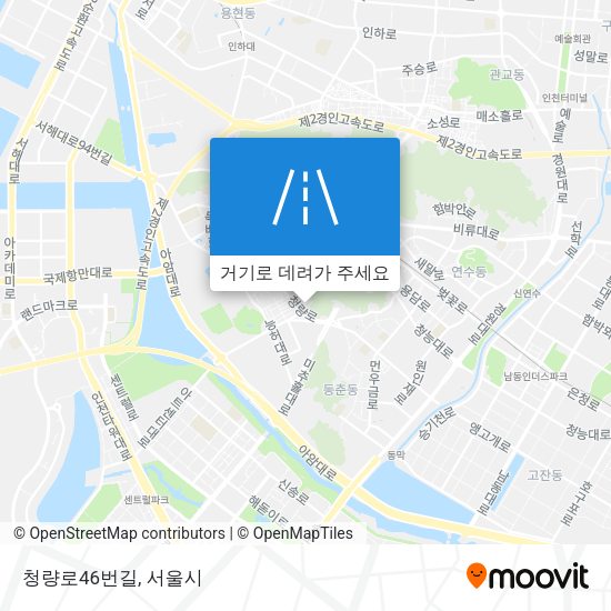 청량로46번길 지도