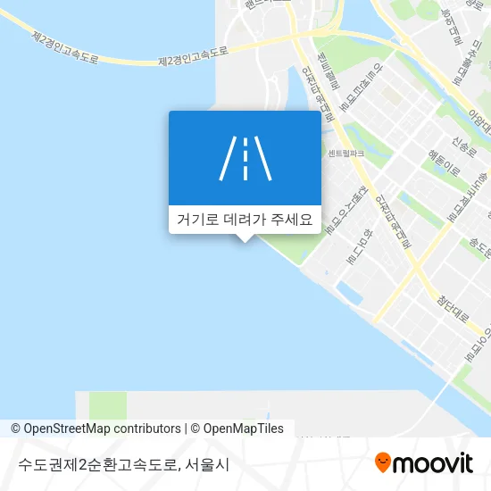 수도권제2순환고속도로 지도