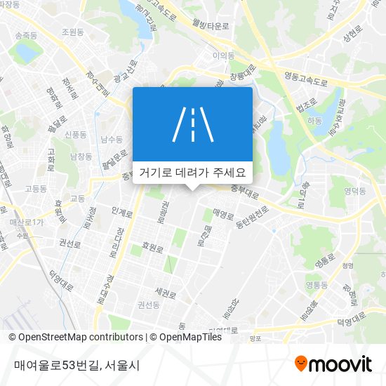 매여울로53번길 지도