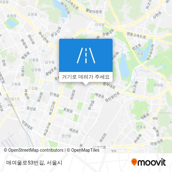 매여울로53번길 지도