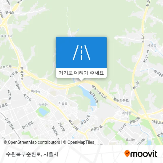 수원북부순환로 지도