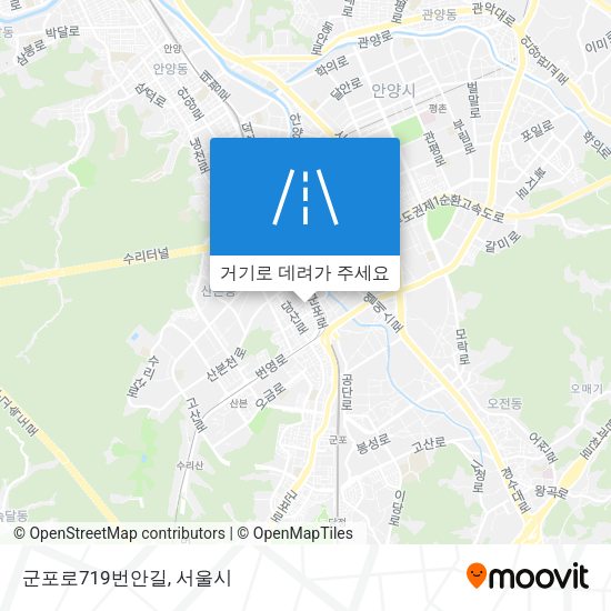 군포로719번안길 지도