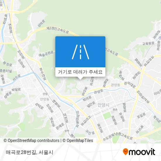 매곡로28번길 지도