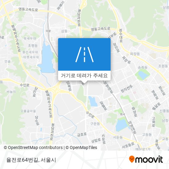 율전로64번길 지도