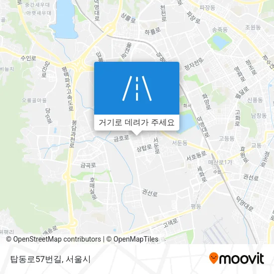 탑동로57번길 지도