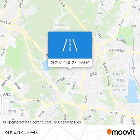 삼천리1길 지도
