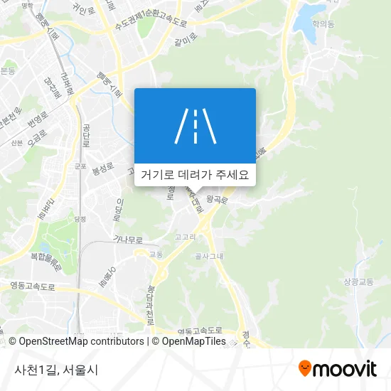 사천1길 지도