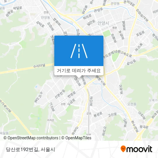 당산로192번길 지도