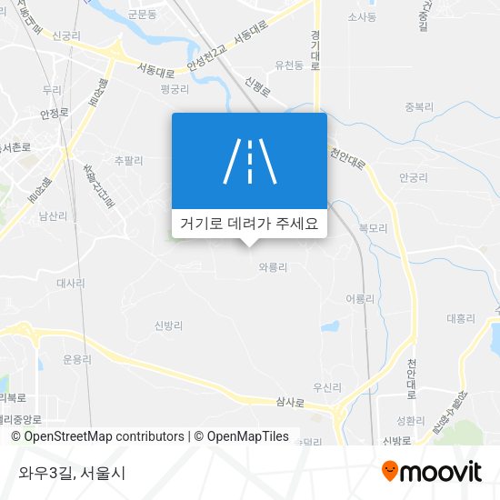 와우3길 지도